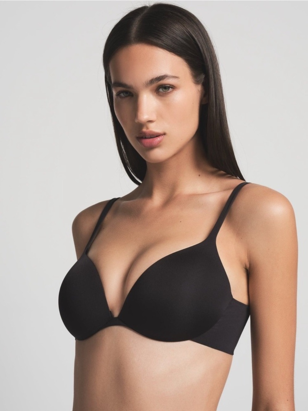 Skims Ultimate Push Up Bra Onyx Black 34DD